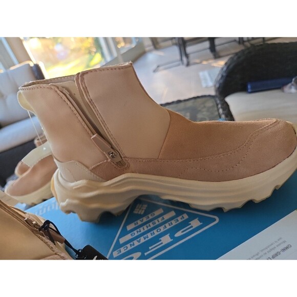 Sorel Kinetic Breakthru Acadia Size 6 Waterproof Sneaker Boot Tawny Buff Womens - Picture 6 of 13